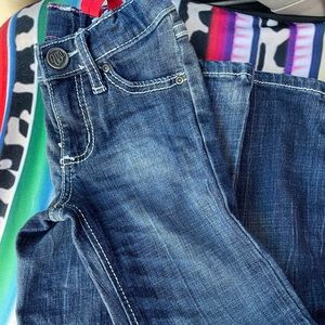 Wrangler boot cut jeans. Girls slim size 6.